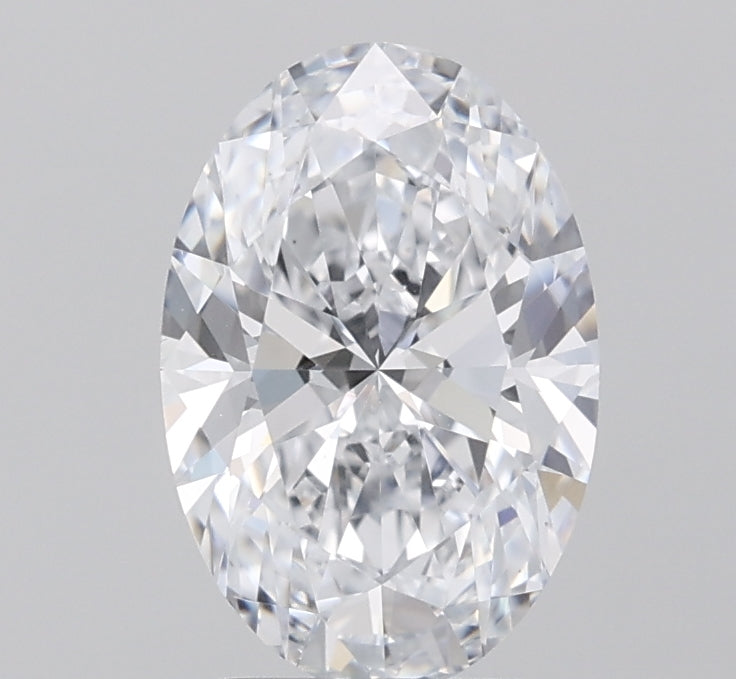 2.12ct Oval E VVS1 Lab Created Diamond