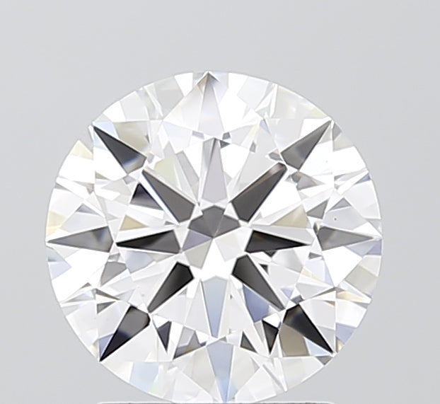 2ct Round D VVS2 Lab Created Diamond