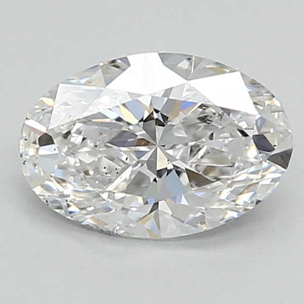 0.97ct Oval D VS2 Lab Created Diamond