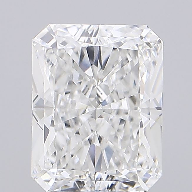 3.09ct Radiant E VVS1 Lab Created Diamond