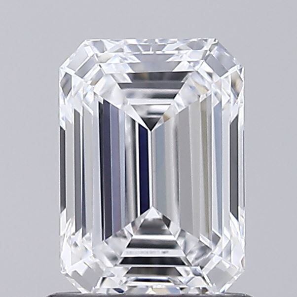 1.03ct Emerald D VVS1 Lab Created Diamond