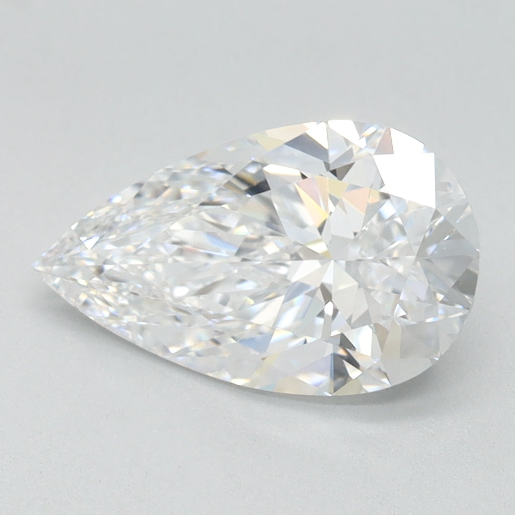 1.57ct Pear D VVS1 Lab Created Diamond