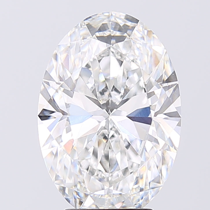 4.09ct Oval D VVS2 Lab Created Diamond