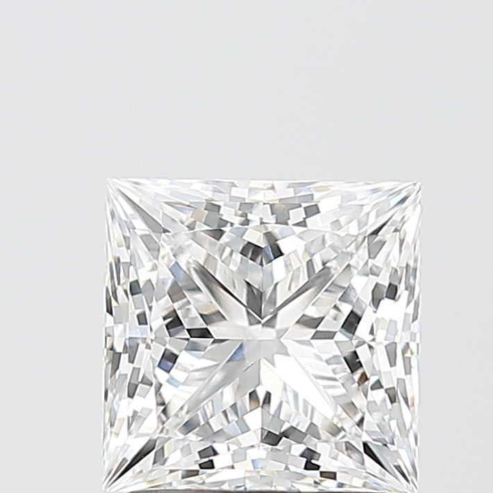 2.04ct Princess E VVS2 Lab Created Diamond