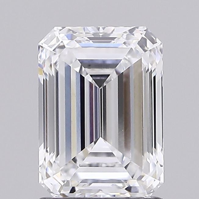 1.51ct Emerald D VVS2 Lab Created Diamond