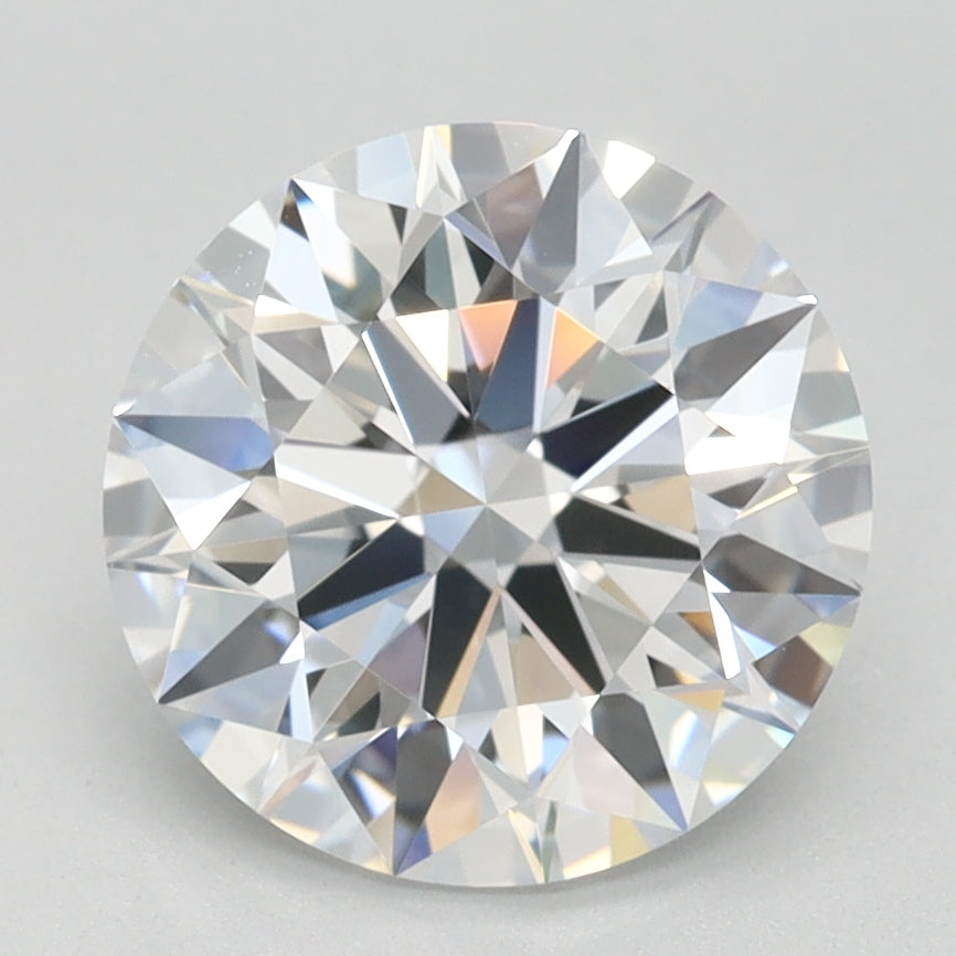 2.07ct Round D IF Lab Created Diamond