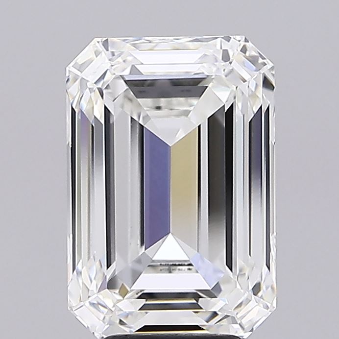 5.08ct Emerald F VVS2 Lab Created Diamond