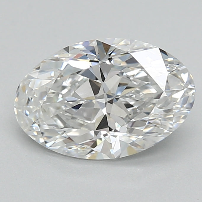 0.97ct Oval E VS2 Lab Created Diamond