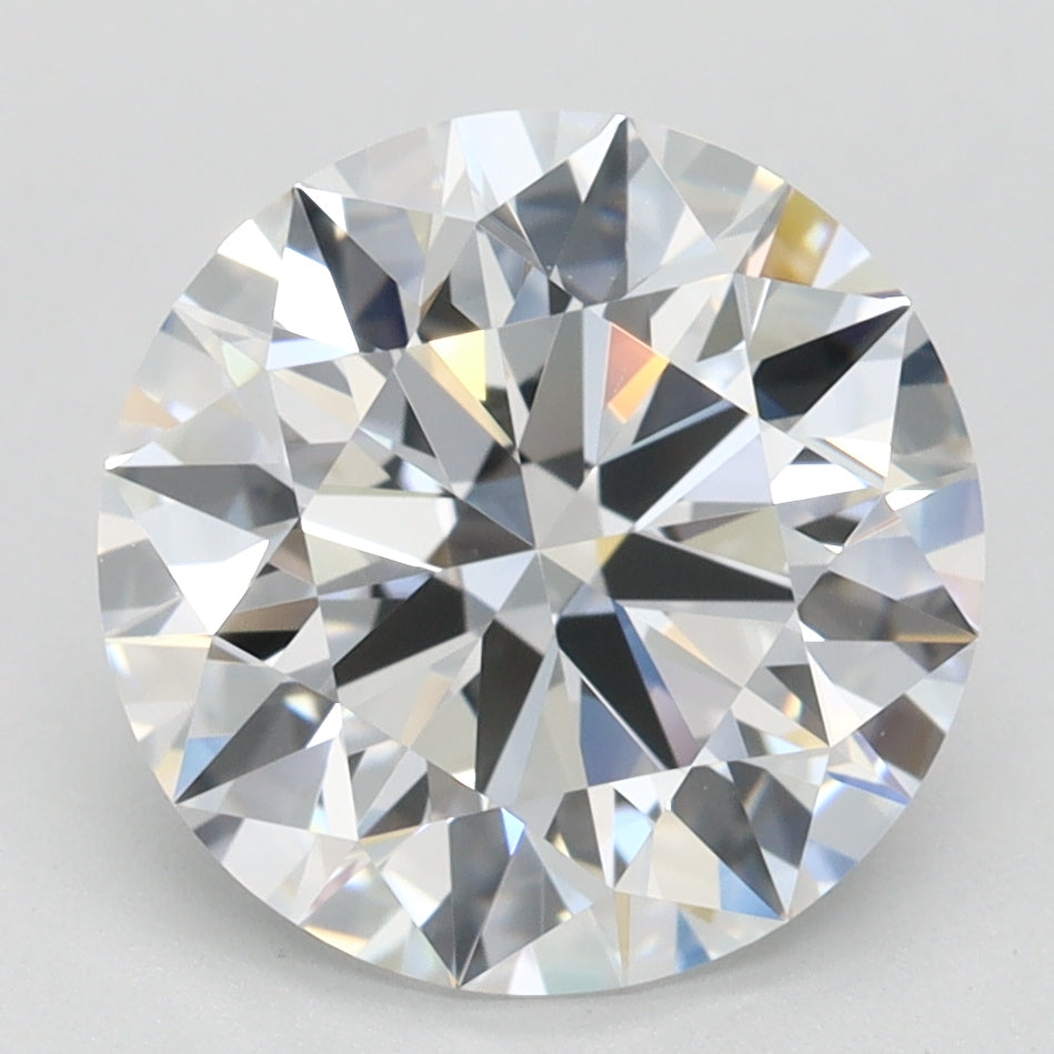 3.12ct Round D IF Lab Created Diamond