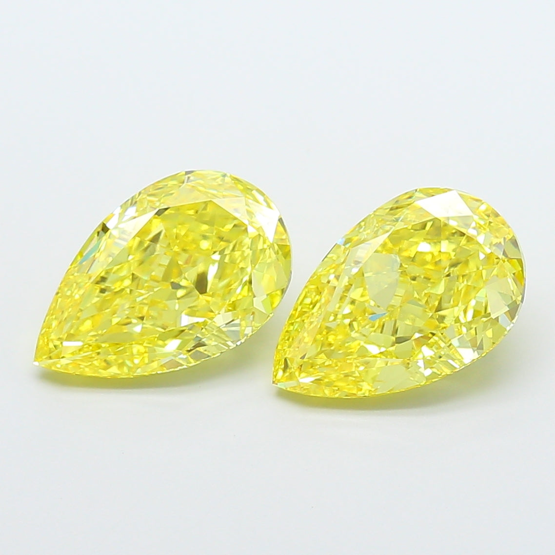 4.15ct Pear VVS2 Lab Created Diamond