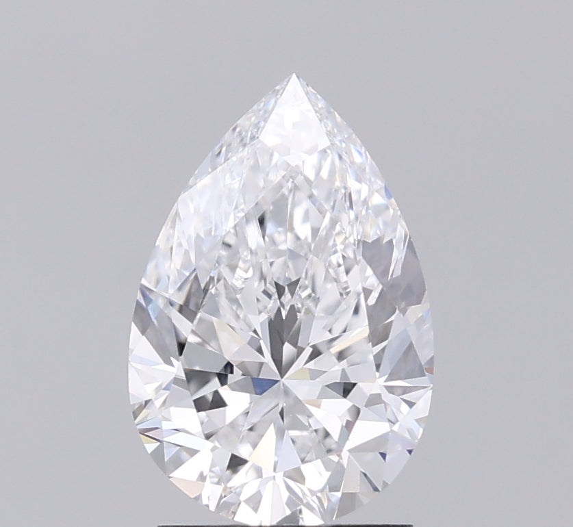 2ct Pear D VVS2 Lab Created Diamond
