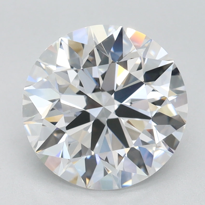 2ct Round D VVS1 Lab Created Diamond