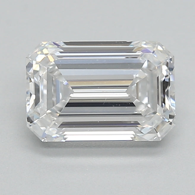 0.97ct Emerald D VS1 Lab Created Diamond