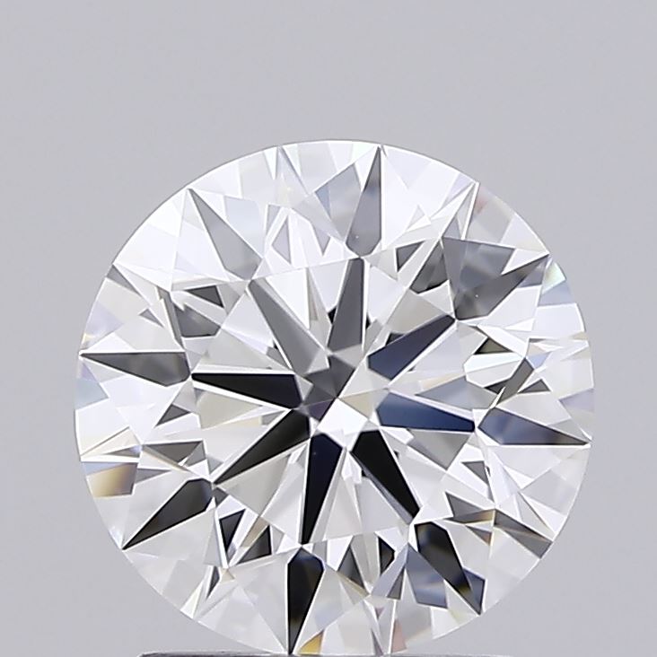 2ct Round E FL Lab Created Diamond