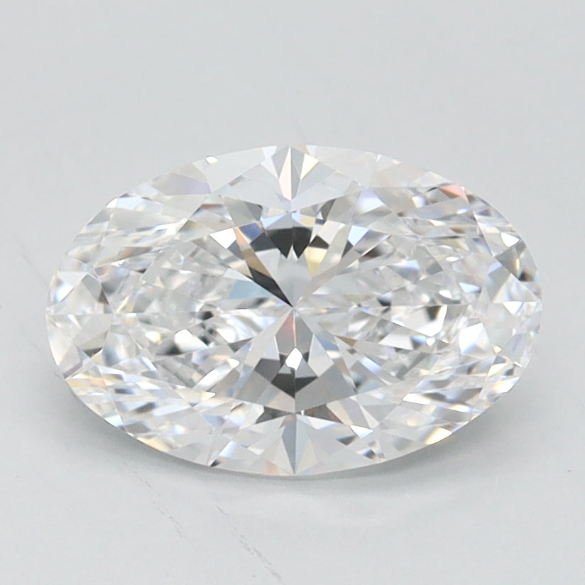 1.02ct Oval D VVS1 Lab Created Diamond