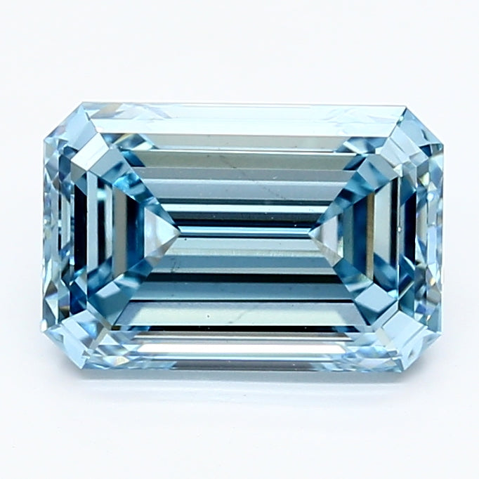 2.82ct Emerald VS1 Lab Created Diamond