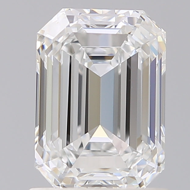 1.58ct Emerald D VVS2 Lab Created Diamond