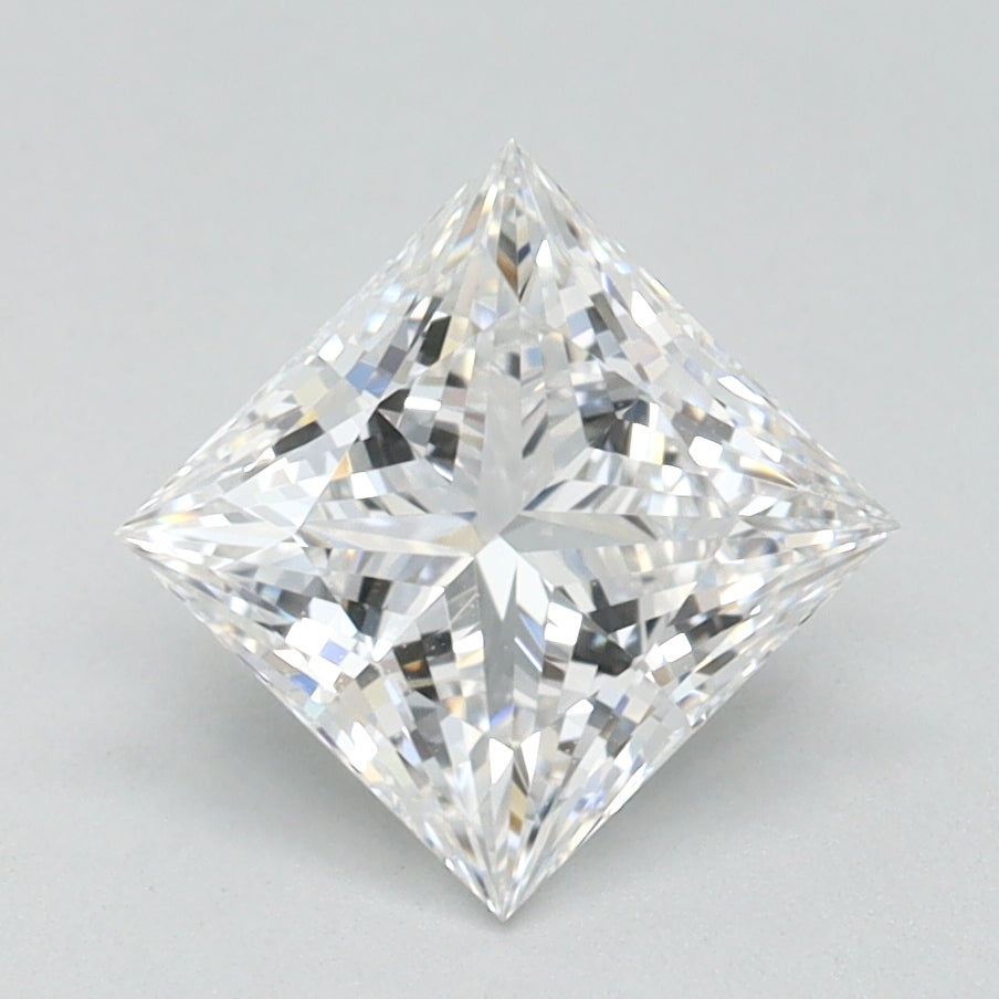 1.19ct Princess D IF Lab Created Diamond