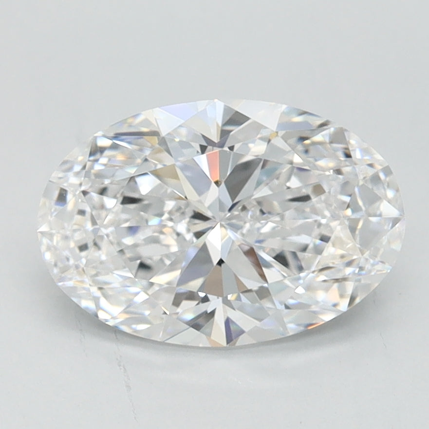 1.27ct Oval D VVS1 Lab Created Diamond