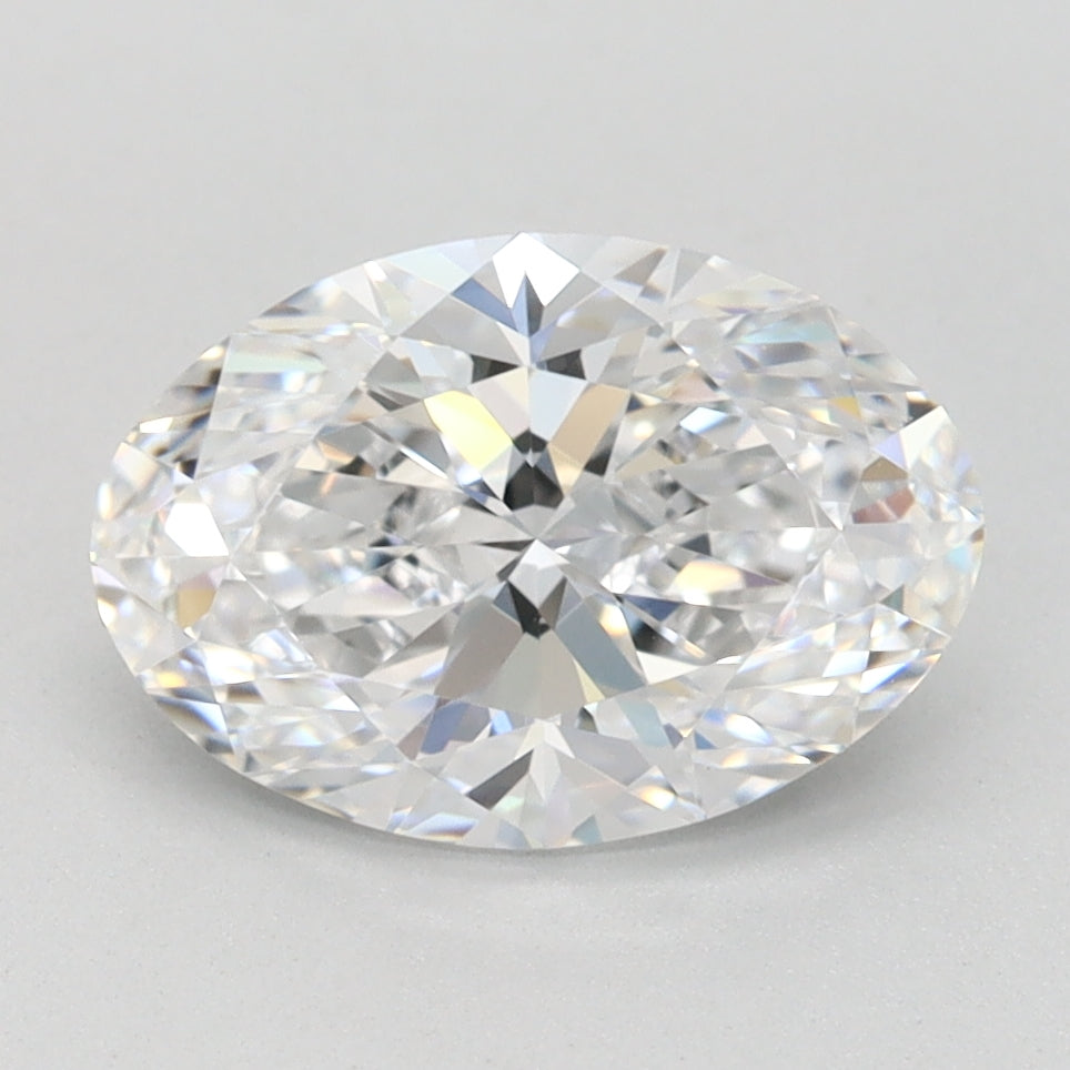 1.65ct Oval D VVS1 Lab Created Diamond