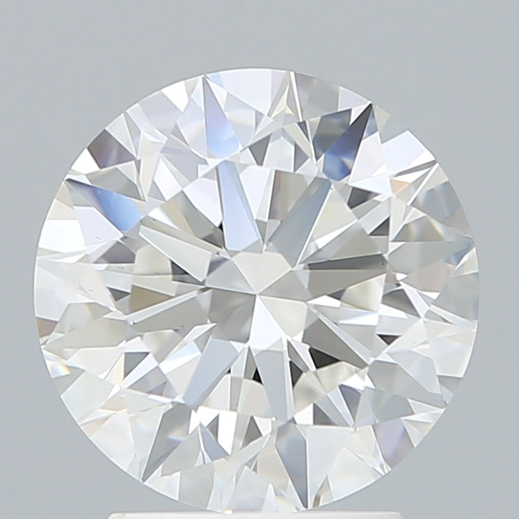 2.81ct Round G VVS2 Lab Created Diamond