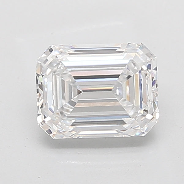2.73ct Emerald D VVS1 Lab Created Diamond