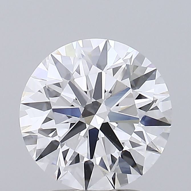 3.09ct Round E VVS2 Lab Created Diamond