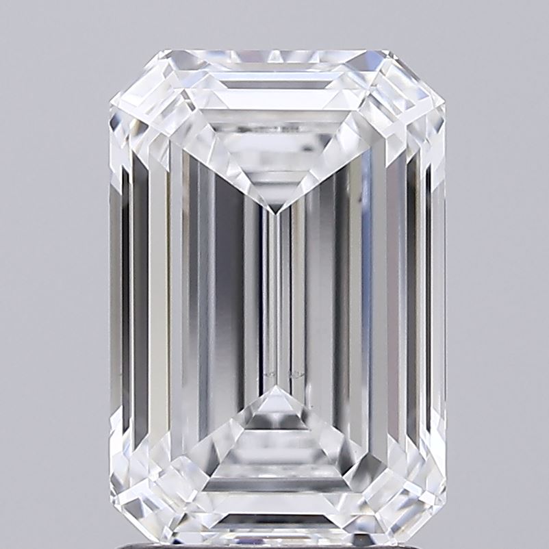 2.01ct Emerald D VS1 Lab Created Diamond