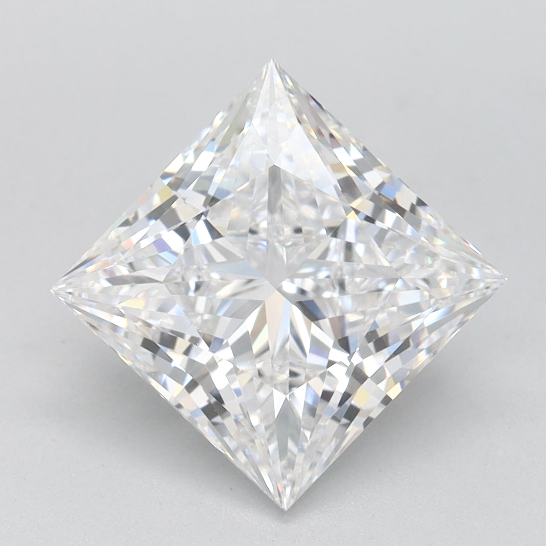 2.73ct Princess D VVS1 Lab Created Diamond