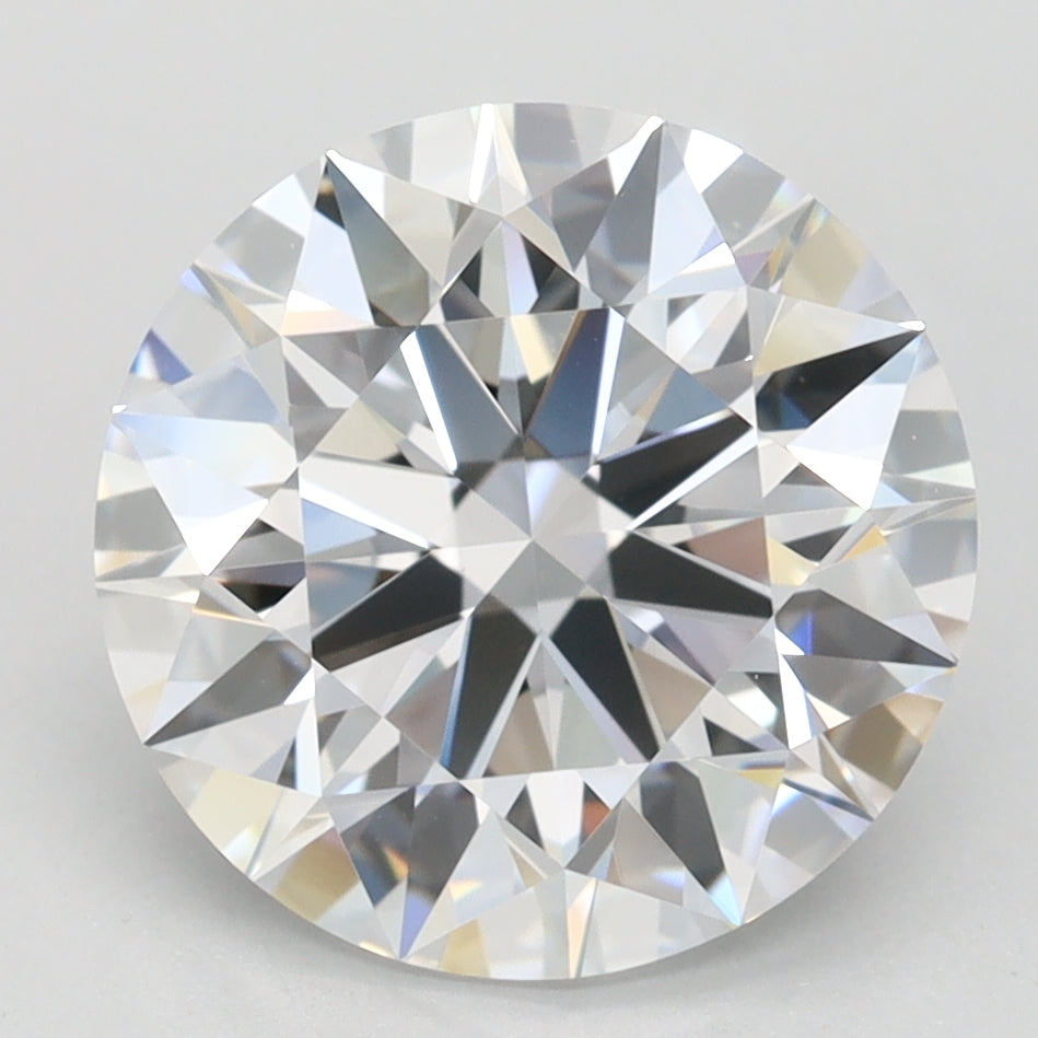 3.19ct Round D IF Lab Created Diamond