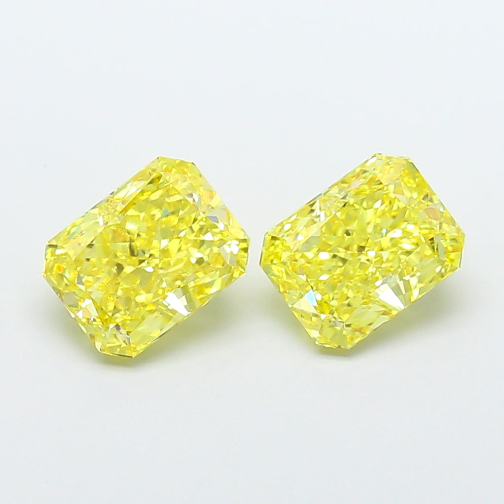 2.38ct Radiant VVS2 Lab Created Diamond