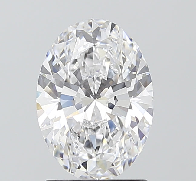 1.57ct Oval D VVS2 Lab Created Diamond