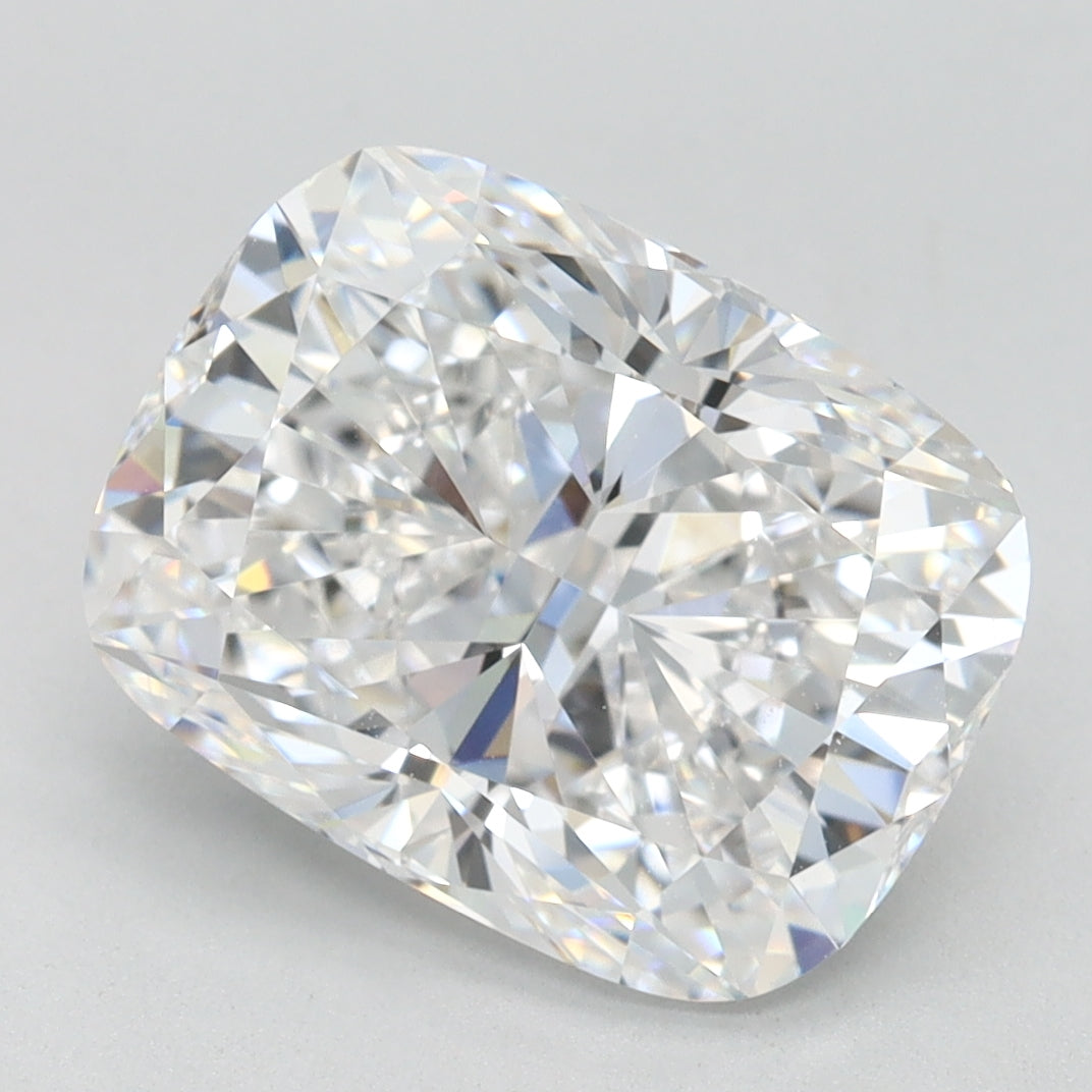 3.44ct Cushion D IF Lab Created Diamond