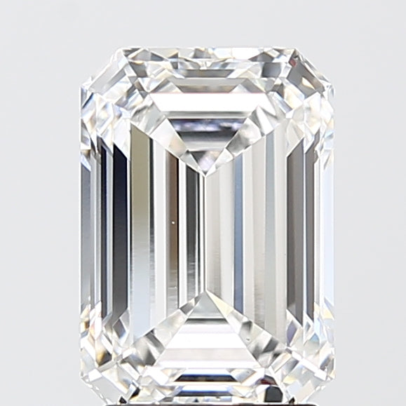 2.56ct Emerald E VS1 Lab Created Diamond