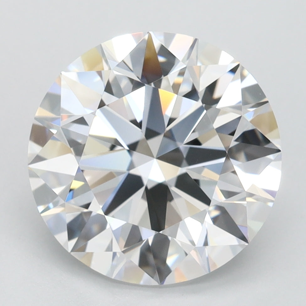 3.23ct Round D IF Lab Created Diamond