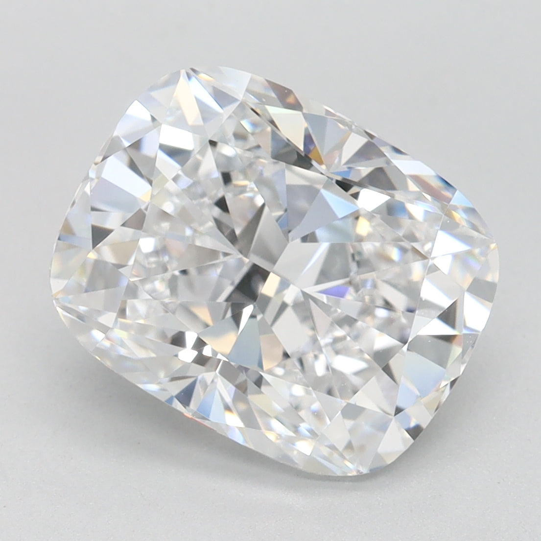 3.5ct Cushion D VVS1 Lab Created Diamond
