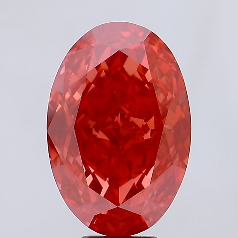 10.64ct Oval VS1 Lab Created Diamond