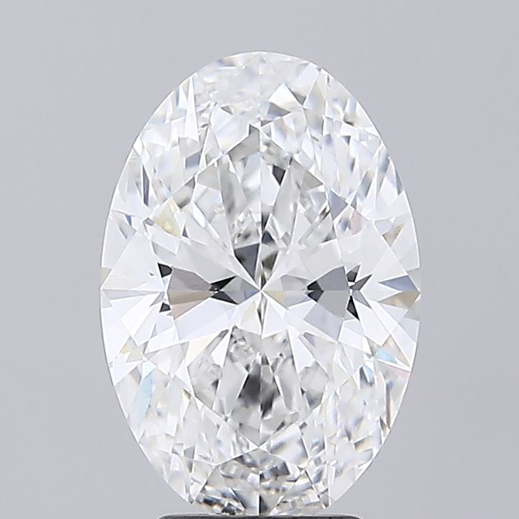 4.02ct Oval E VVS2 Lab Created Diamond