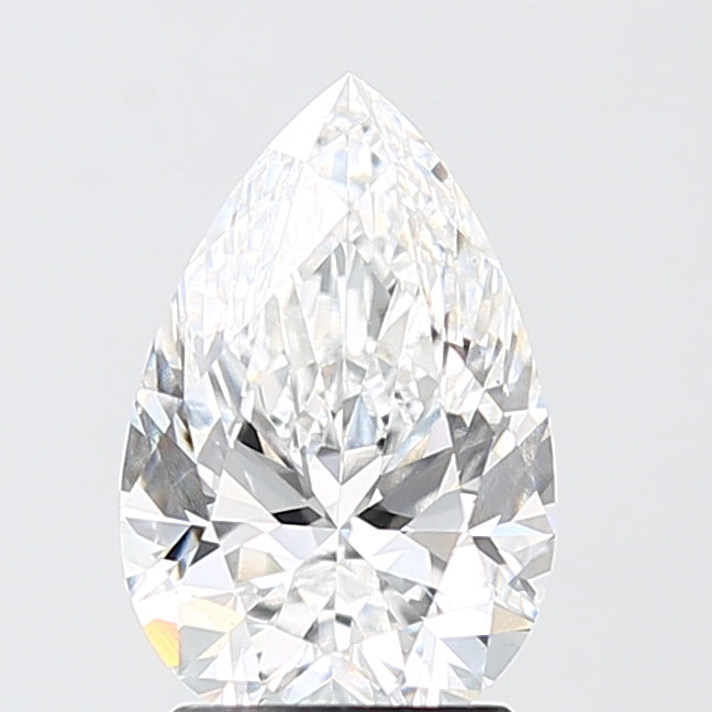2.09ct Pear E VVS2 Lab Created Diamond