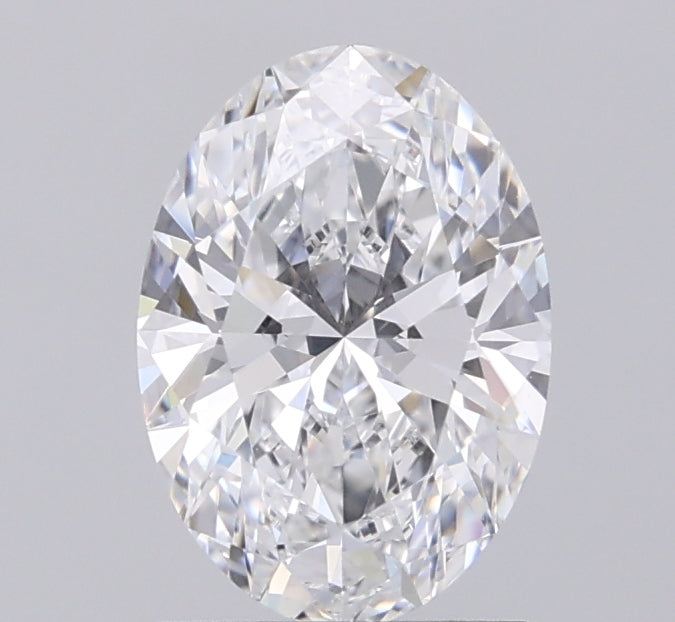 1.6ct Oval D VVS2 Lab Created Diamond