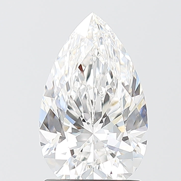 1.77ct Pear E VVS2 Lab Created Diamond