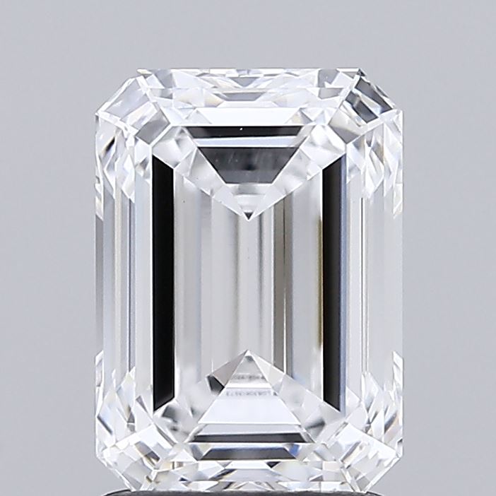 2.03ct Emerald D VVS2 Lab Created Diamond