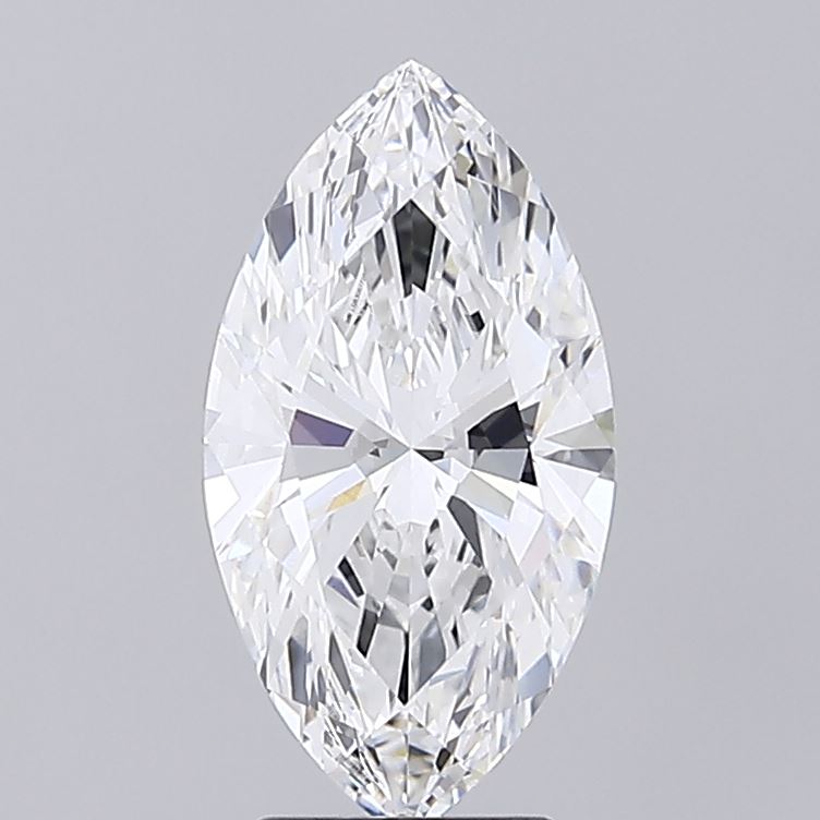 3.09ct Marquise E VVS1 Lab Created Diamond
