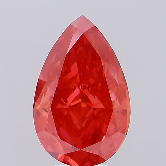 5.3ct Pear VVS2 Lab Created Diamond