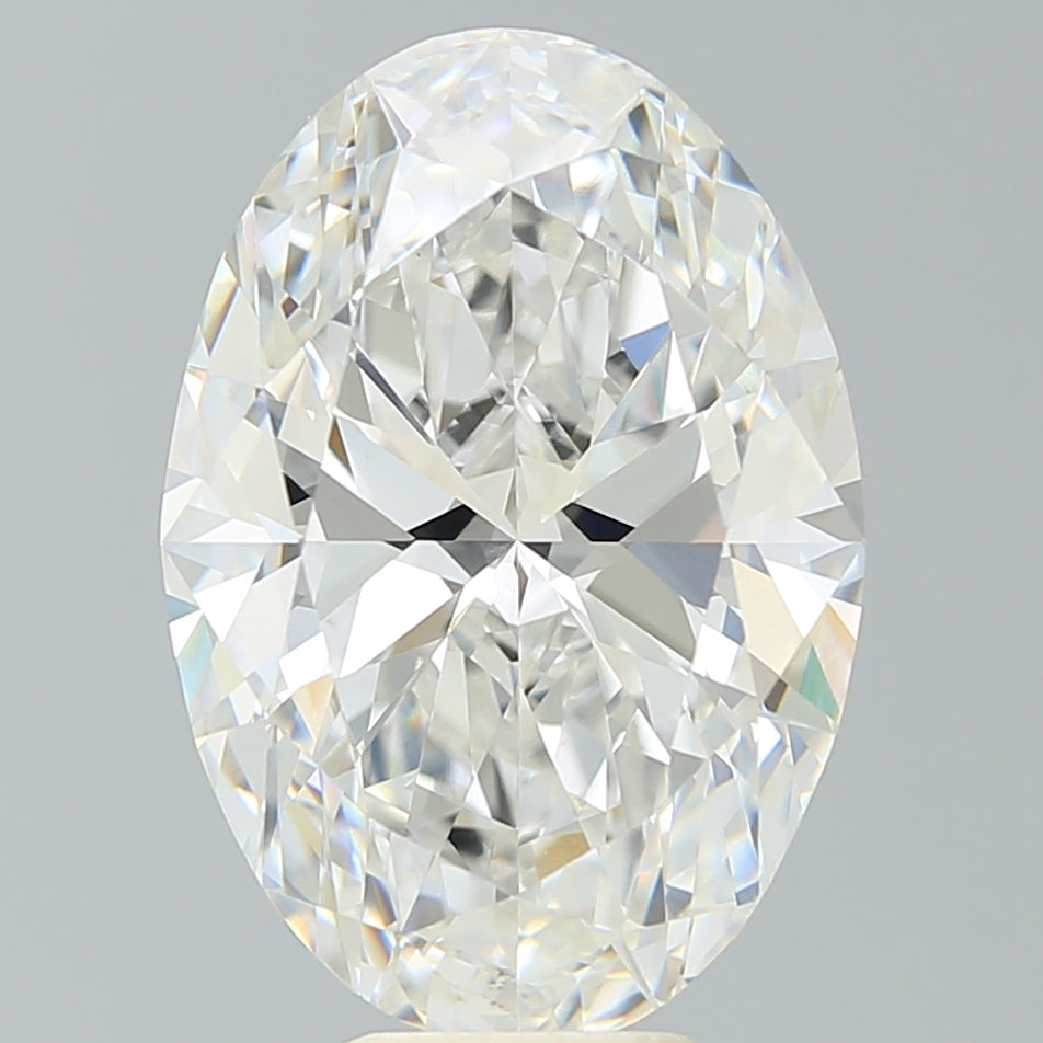 8.52ct Oval F VVS2 Lab Created Diamond