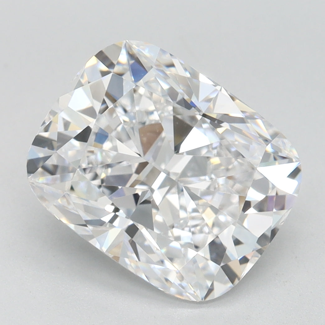 3.02ct Cushion D IF Lab Created Diamond