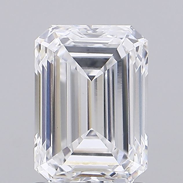 1.57ct Emerald D VS1 Lab Created Diamond