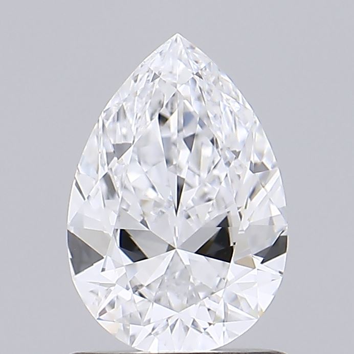 0.98ct Pear D IF Lab Created Diamond