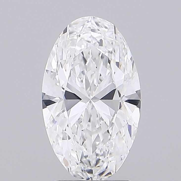 2.63ct Oval D VVS2 Lab Created Diamond