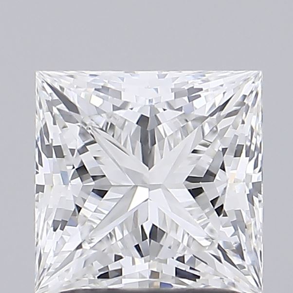 1.53ct Princess D VVS2 Lab Created Diamond